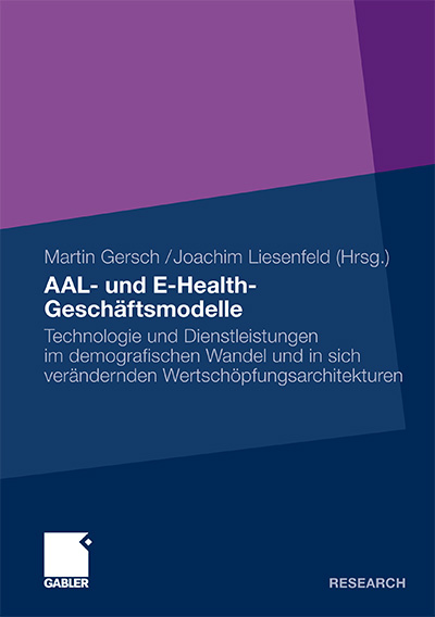 Cover Sammelband "AAL- und E-Health Geschäftsmodelle"